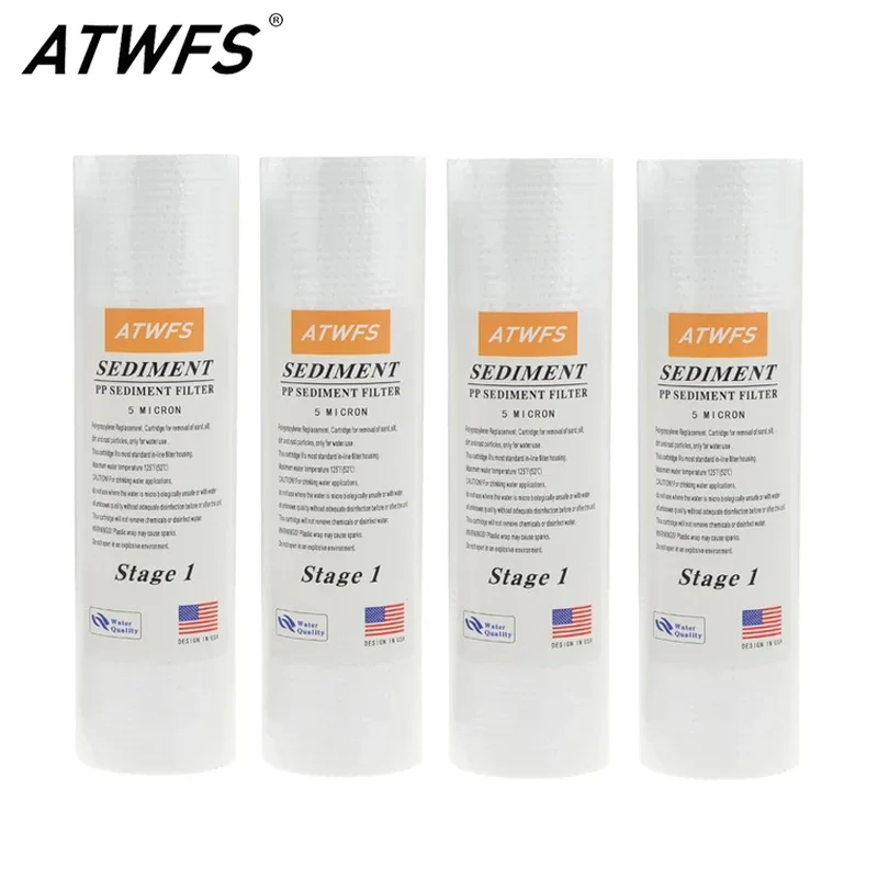 Aquael Filter Fzn - Filtre purificateur d'eau 5 microns 4x10