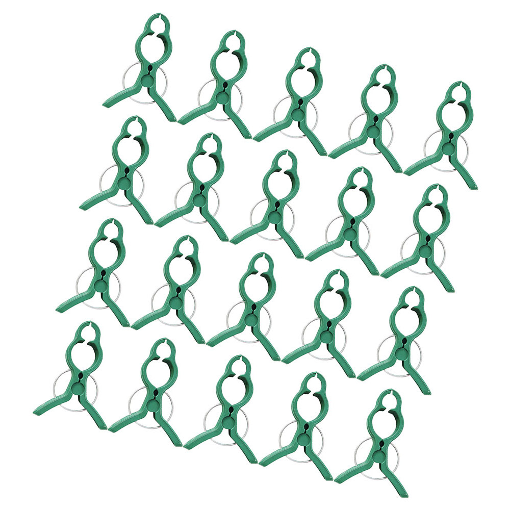 Vine Climbing Plastic - 60 pinces de fixation pour plantes