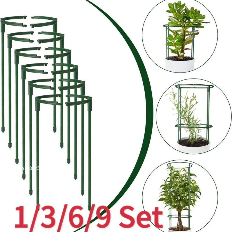 Lot de 9 supports de plantes e - Vine Climbing Plastic avis et prix