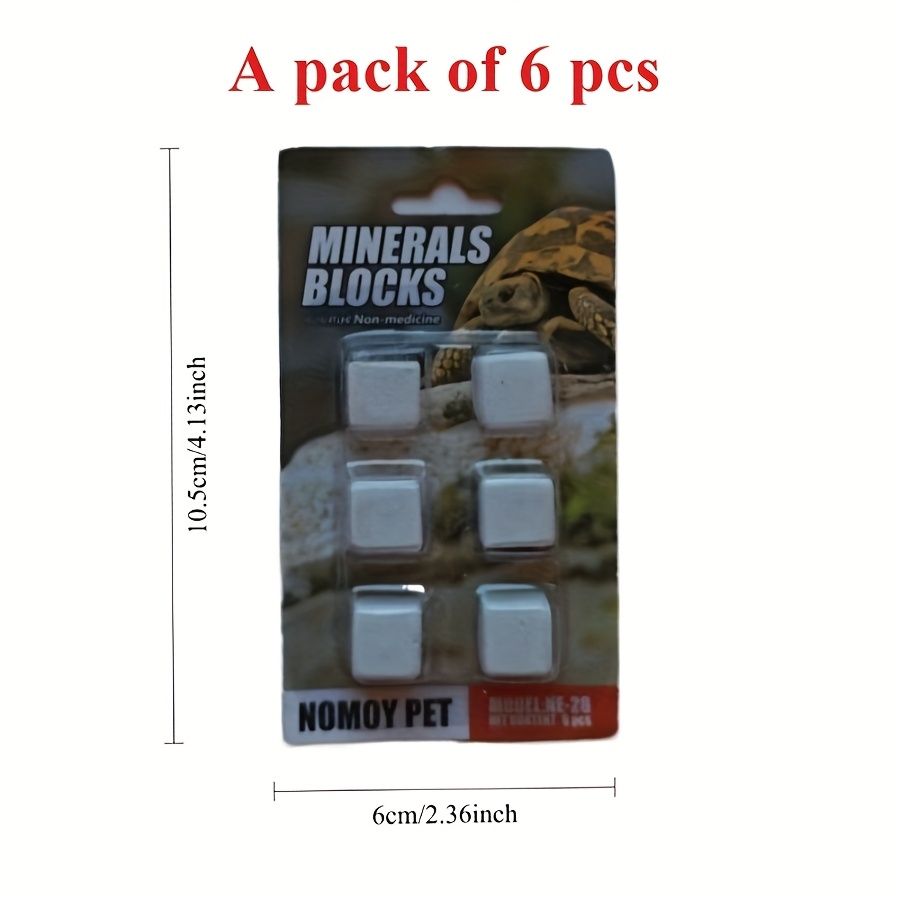 6 Blocs de Calcium Minéraux po - Calcium Powder Reptile avis et prix