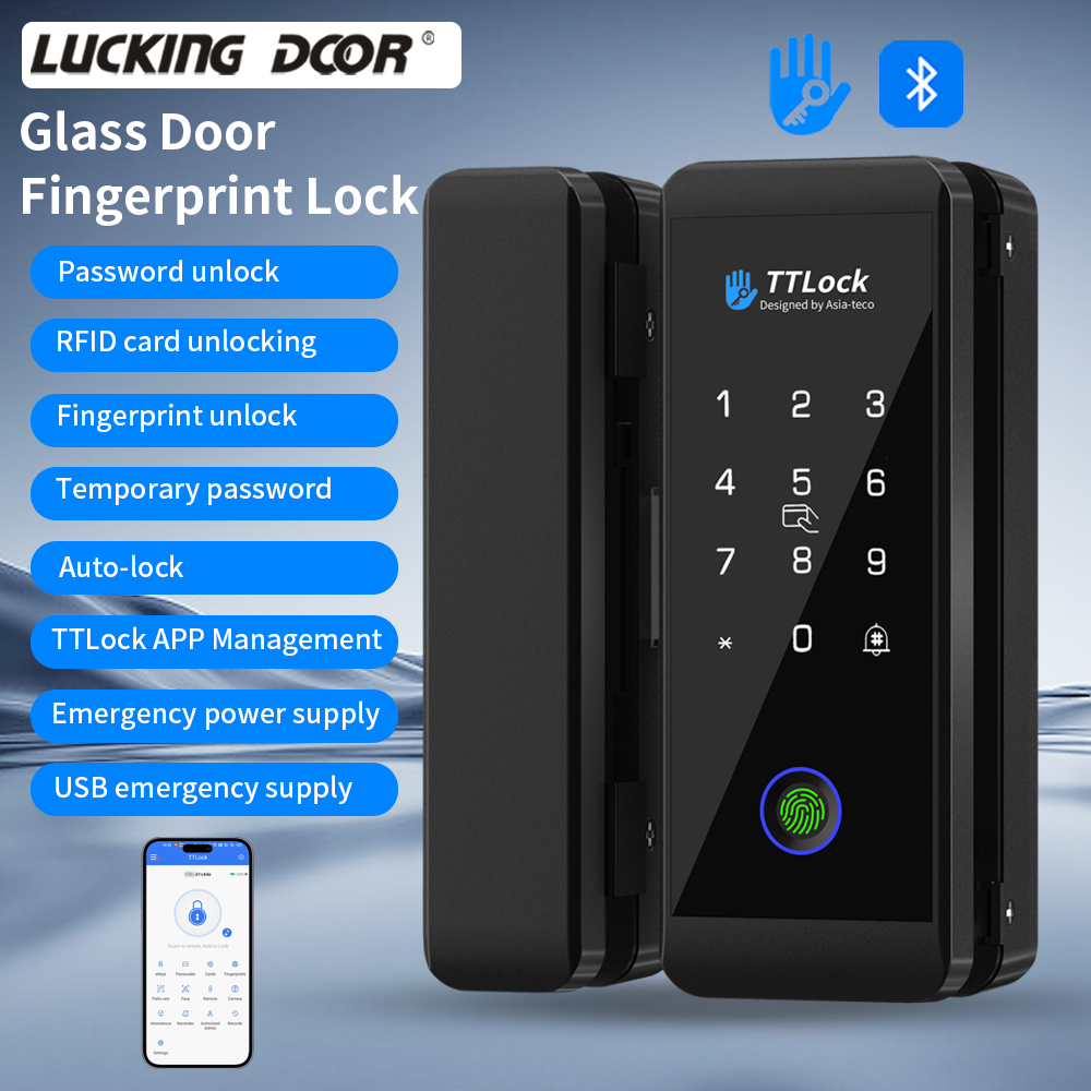 TTLOCK serrure en verre intell - Glass Door Hinge avis et prix