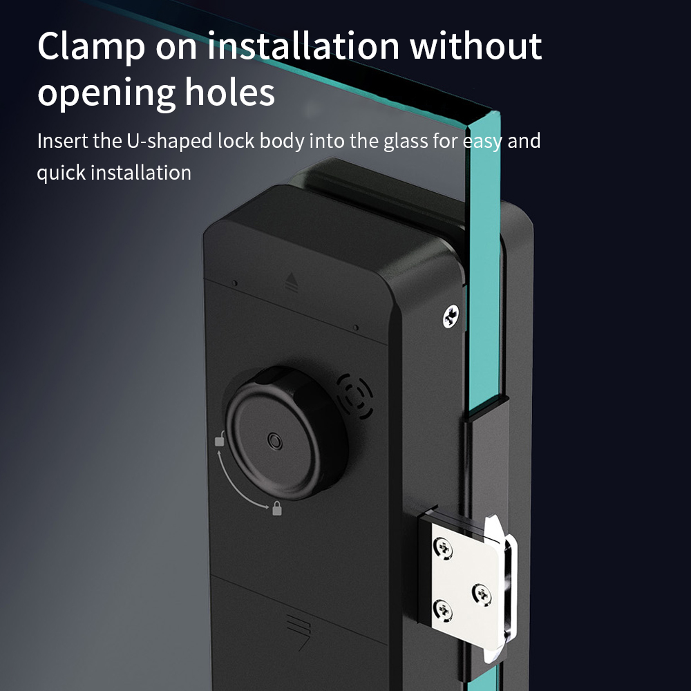 TTLOCK serrure en verre intell - Glass Door Hinge avis et prix